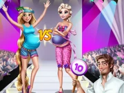 Pregnant Fashion Night Online Dress-up Games on taptohit.com
