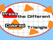 Press the different Colored Triangle Online Casual Games on taptohit.com