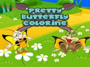 Pretty Butterfly Coloring Online Art Games on taptohit.com