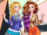 Princess Anti Fashion: Sporty + Classy Online Dress-up Games on taptohit.com