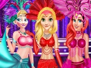 Princess as Los Vegas Showgirls Online Dress-up Games on taptohit.com