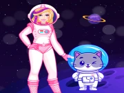 Princess Astronaut Online Dress-up Games on taptohit.com