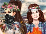 Princess BFF Burning Man Online Dress-up Games on taptohit.com