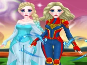 Princess Captain Avenger Online Dress-up Games on taptohit.com