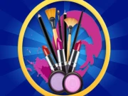 Princess Cosmetic Kit Factory Makeup Maker Game Online Dress-up Games on taptohit.com