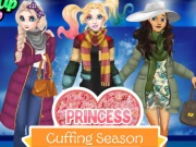 Princess Cuffing Season Online Dress-up Games on taptohit.com