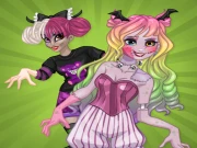 Princess Cute Zombies April Fun Online kids Games on taptohit.com