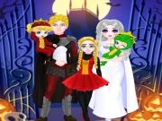Princess Family Halloween Costume Online Dress-up Games on taptohit.com