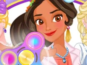Princess Fidget Spinners Online Dress-up Games on taptohit.com