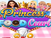 Princess Food Court Online Dress-up Games on taptohit.com