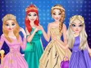 Princess High Fashion Red Carpet Show Online Dress-up Games on taptohit.com