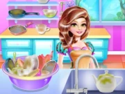 Princess House Hold Chores Online Dress-up Games on taptohit.com