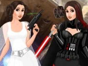 Princess Leia: Good or Evil Online Dress-up Games on taptohit.com