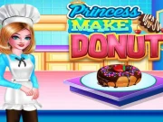 Princess Make Donut Online Cooking Games on taptohit.com