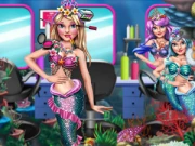 Princess Mermaid Beauty Salon Online Dress-up Games on taptohit.com