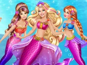 Princess Mermaid Coronation Online Dress-up Games on taptohit.com
