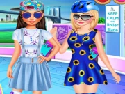 Princess Roller Skating Style Online Dress-up Games on taptohit.com