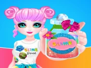 Princess Slime Factory Online Dress-up Games on taptohit.com