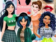Princess Style Vlog: Tips for Brunettes Online Dress-up Games on taptohit.com