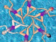 Princess Synchronized Swimming Online Dress-up Games on taptohit.com