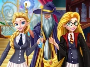 Princesses at School of Magic Online Dress-up Games on taptohit.com