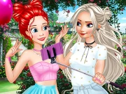 Princesses BFFs Weekend Online Dress-up Games on taptohit.com