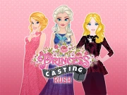 Princesses Casting Rush Online Dress-up Games on taptohit.com