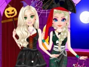 Princesses Halloween Fashion Online Dress-up Games on taptohit.com