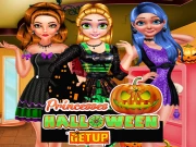 Princesses Halloween Getup Online Dress-up Games on taptohit.com