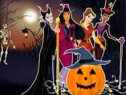 Princesses Halloween Night Online Adventure Games on taptohit.com