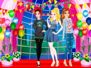Princesses Homecoming Online Dress-up Games on taptohit.com