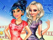 Princesses Movie Rehearsal Online Dress-up Games on taptohit.com