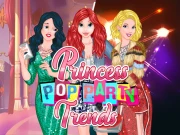 Princesses Pop Party Trends Online Dress-up Games on taptohit.com