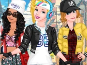 Princesses Sporty & Funky Day Online Dress-up Games on taptohit.com