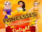 Princesses Sunflower Delight Online Dress-up Games on taptohit.com