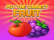 Put The Correct Fruit Online Casual Games on taptohit.com