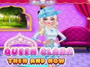 Queen Clara Then and Now Online Dress-up Games on taptohit.com