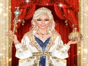 Queen Fashion Salon Royal Dress Up Online Dress-up Games on taptohit.com