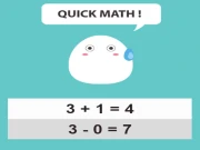 Quick Math Online Educational Games on taptohit.com
