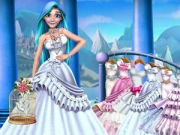 Rachel Winter Party Prep Online Dress-up Games on taptohit.com