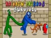 Rainbow Friends Among Survival Adventures Online skill Games on taptohit.com
