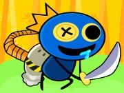 Rainbow Rocket Ninja Online Adventure Games on taptohit.com