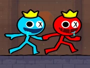 Red and Blue Stickman 2 Online Puzzle Games on taptohit.com