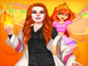 Red-Haired Fairy Fantasy vs Reality Online kids Games on taptohit.com