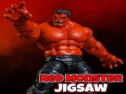 Red Monster Jigsaw Online Puzzle Games on taptohit.com
