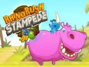 Rhino Rush Stampede Online Agility Games on taptohit.com
