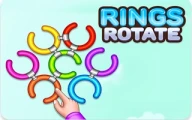 Rings Rotate Online puzzle Games on taptohit.com