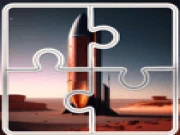 Rocket Jigsaw Picture Puzzle Online board Games on taptohit.com