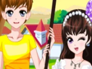 Romantic Spring Couple Online Casual Games on taptohit.com