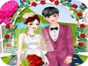 Romantic Spring Wedding Online Dress-up Games on taptohit.com